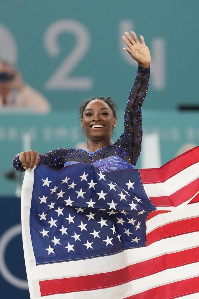 Simone Biles, of the United States.