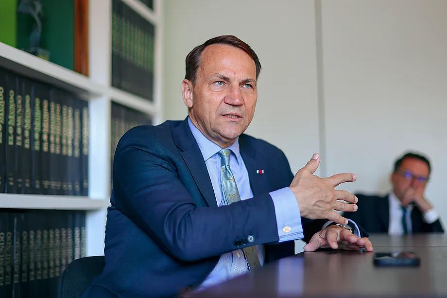 Radoslaw Sikorski, Minister of Foreign Affairs of Poland.