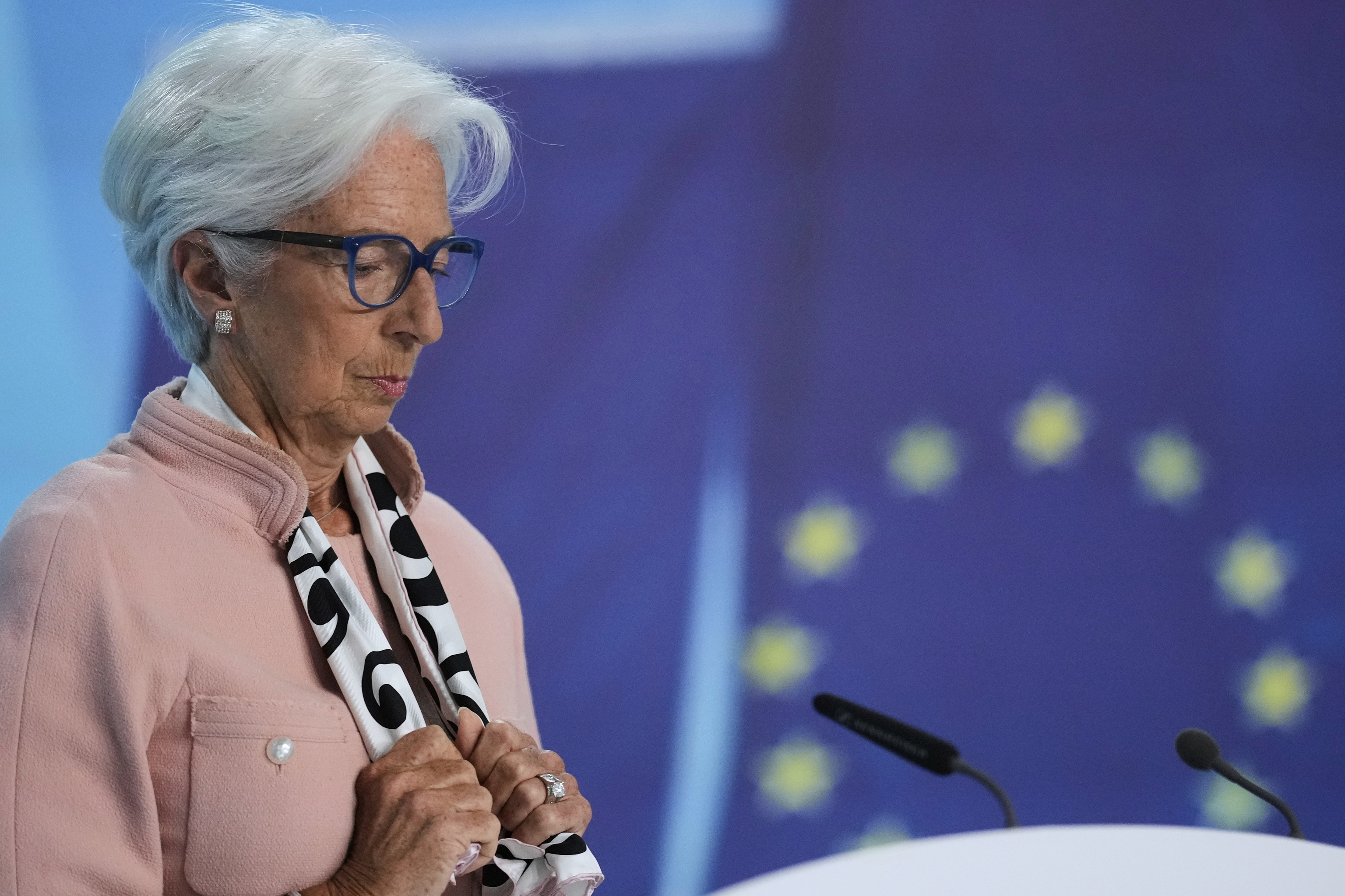 President of European Central Bank, Christine Lagarde.