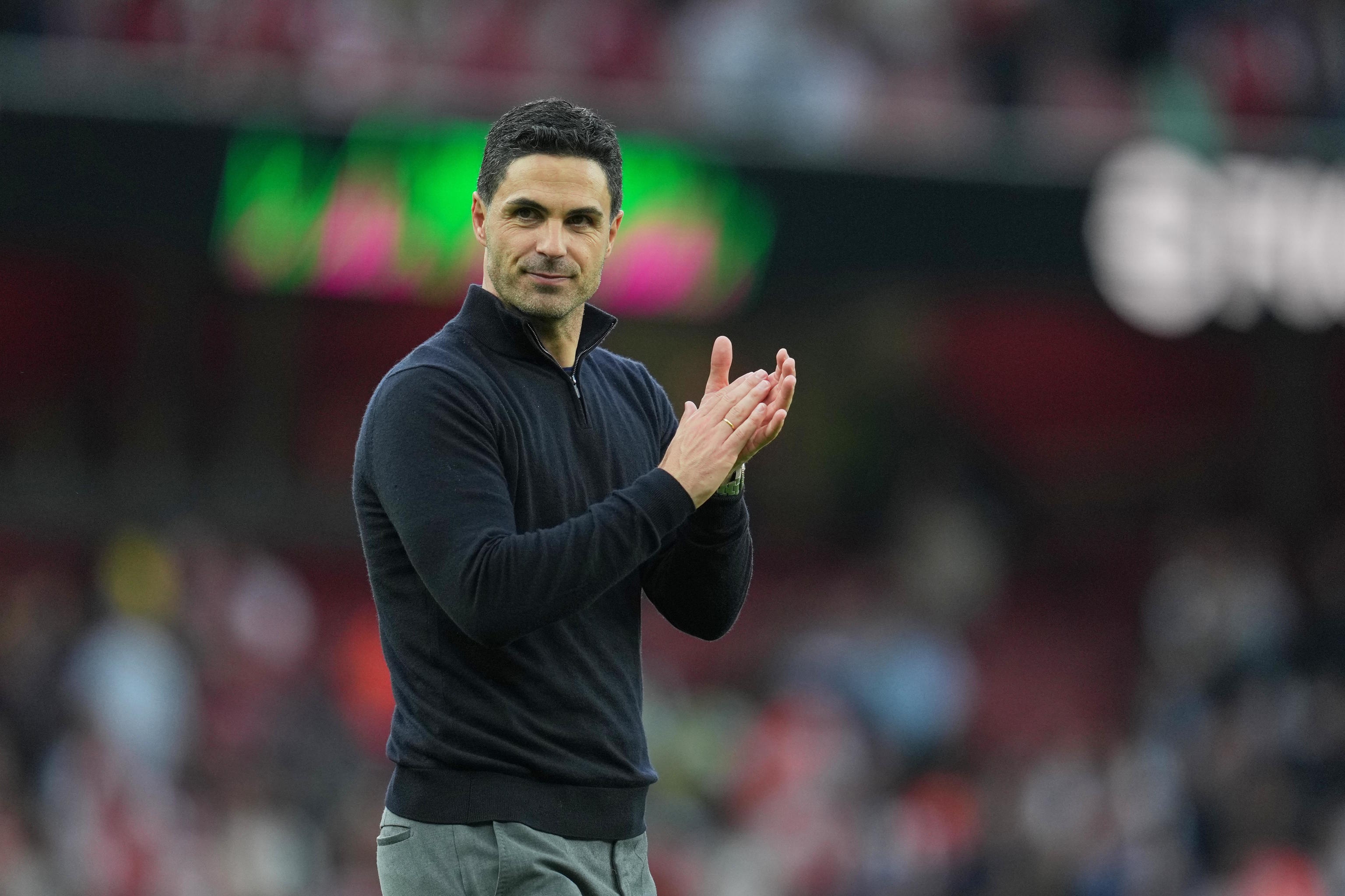 Arsenal's manager Mikel Arteta.