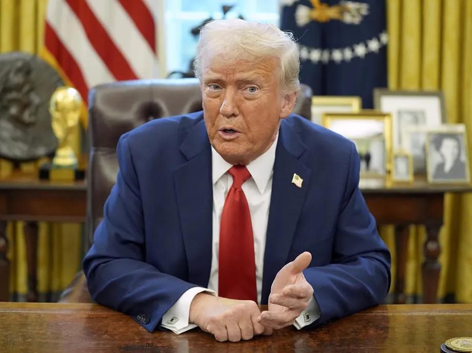 The President of the United States, Donald Trump.