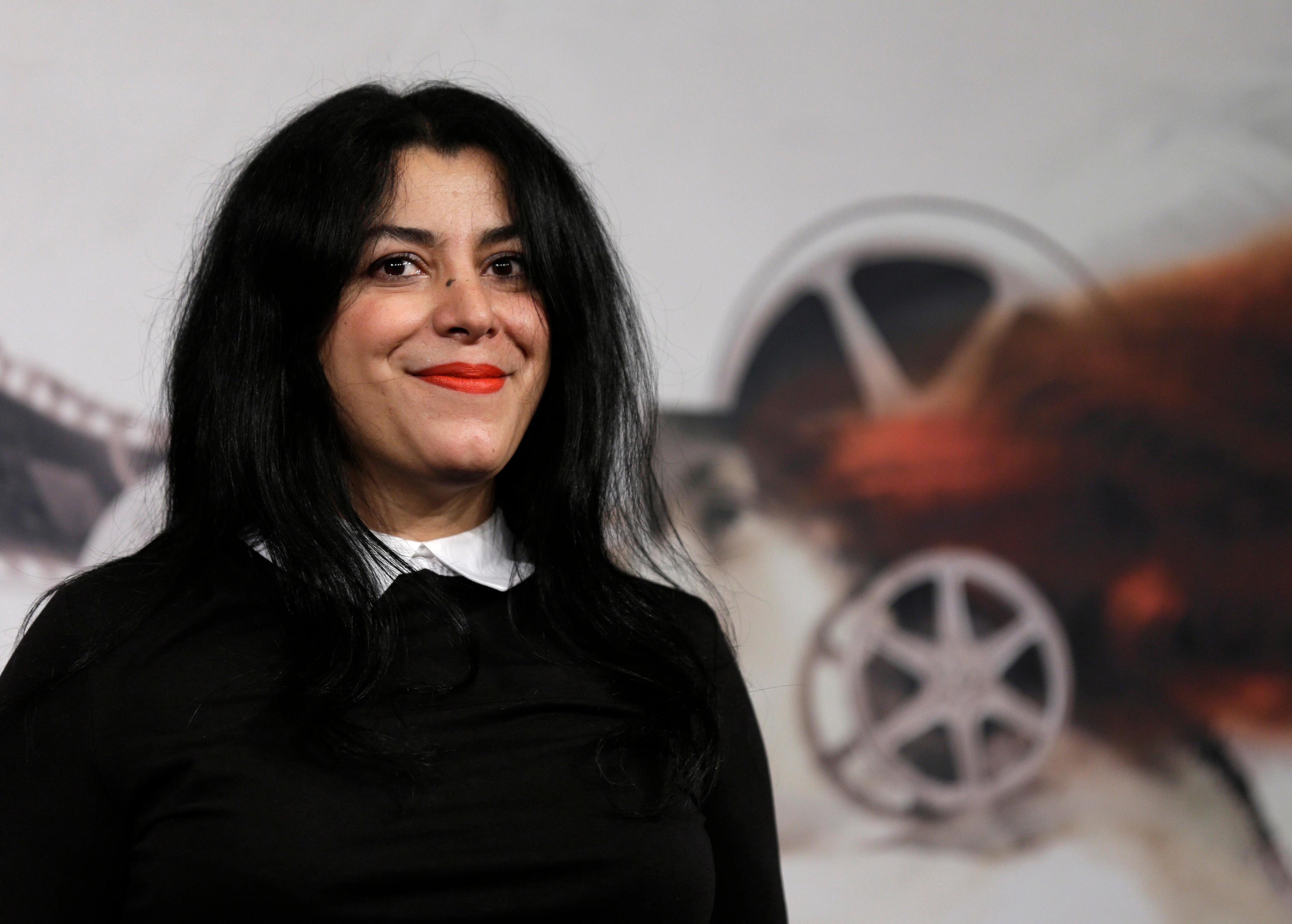 Director, illustrator and author Marjane Satrapi.
