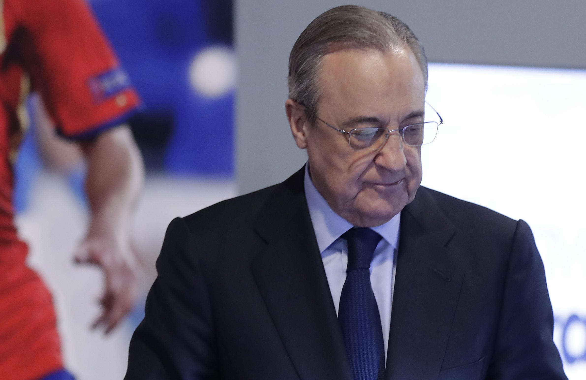 Real Madrid president Florentino Pérez.