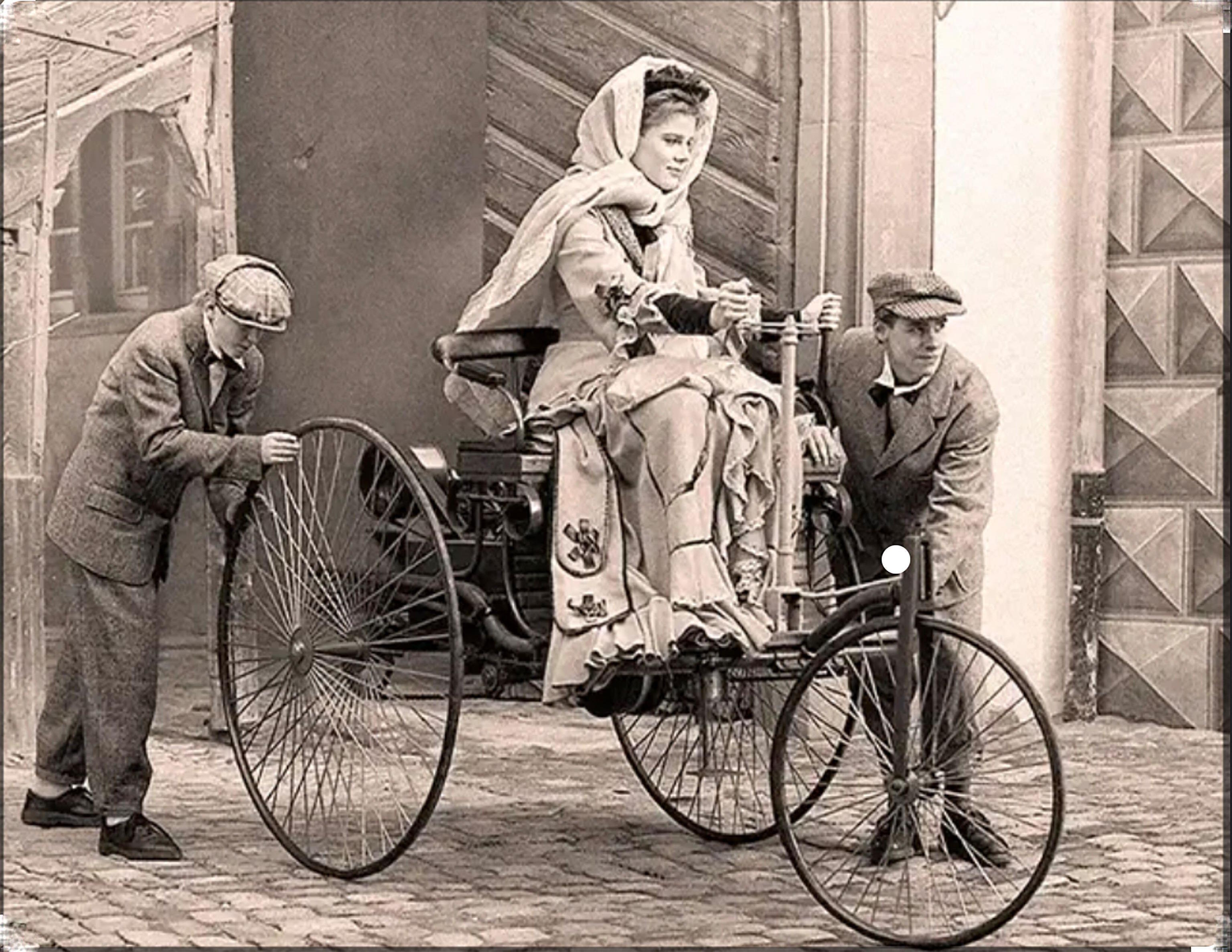 Bertha, wife of Karl Benz, the father of the car, became the first female motorist in history.