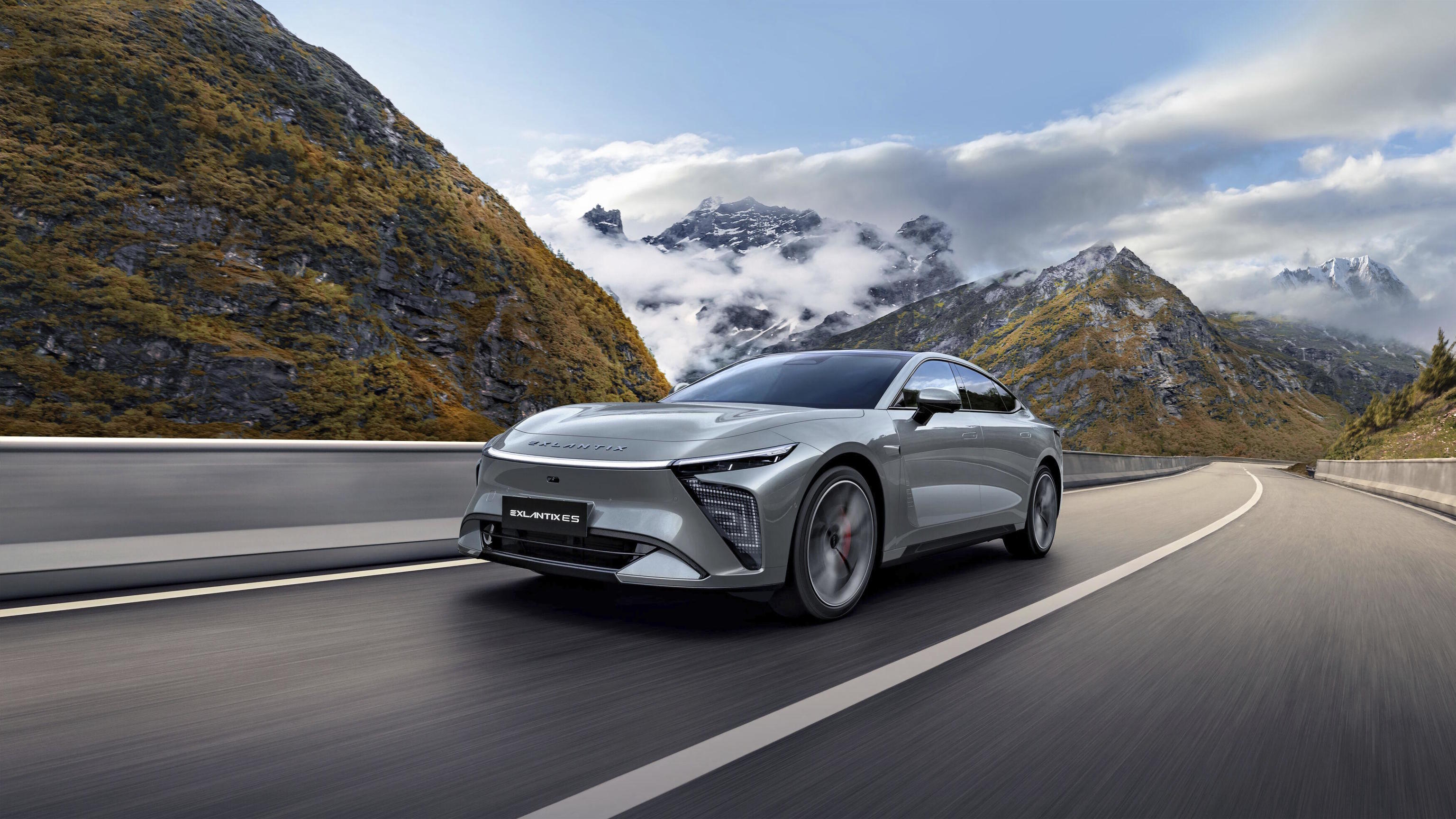 The Exlantys electric car from the Chinese company Chery for Spain.