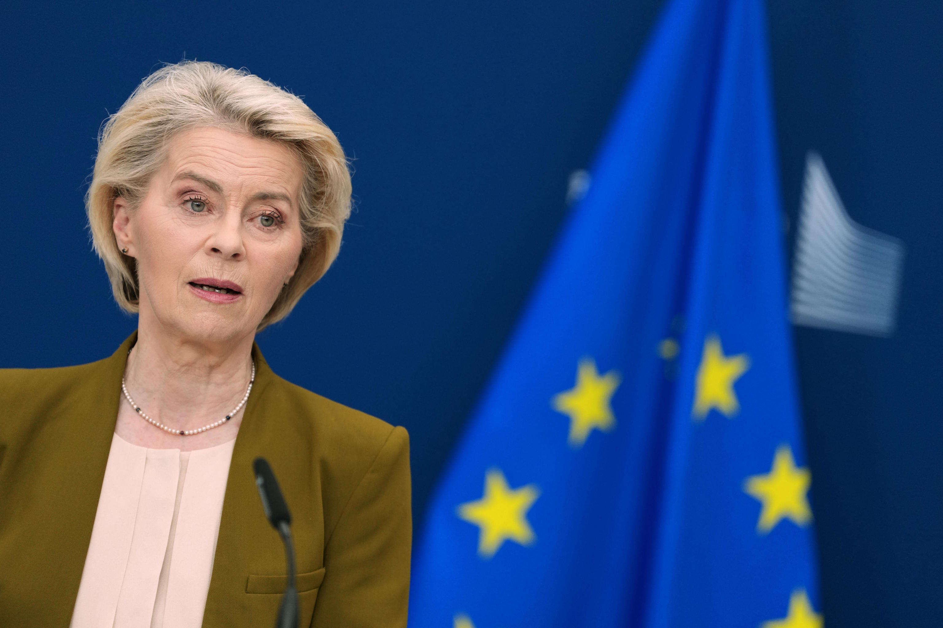 European Commission President Ursula von der Leyen.