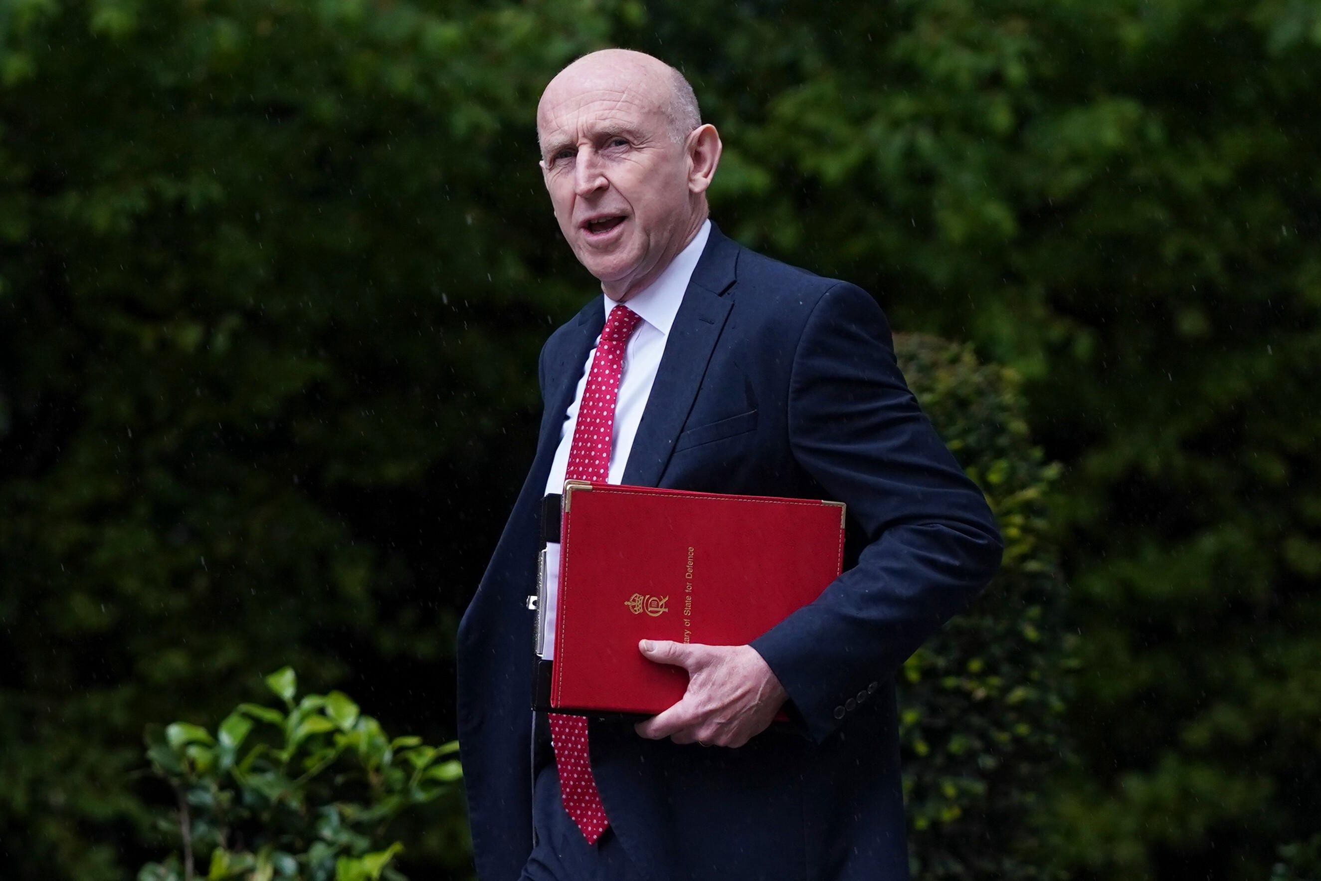 Defence Secretary John Healey.