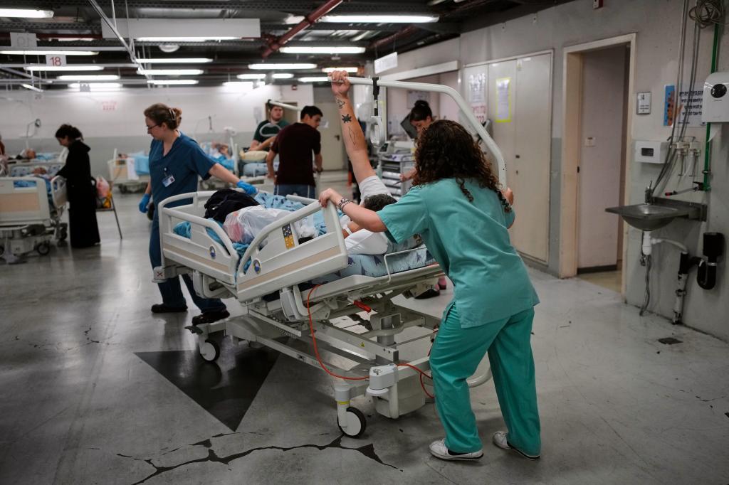 A hospital.