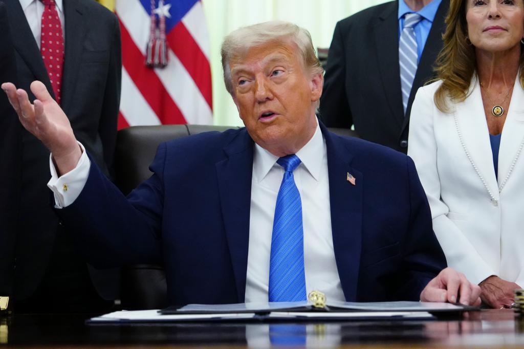 President Donald Trump on Thursday said the U.S. would hit Iran "VERY HARD TONIGHT," threatening in a social media post to "assume total control" of Iran's oil and gas industries, including the key Kharg Island, in the "not too distant future."
The U.S and Iran traded strikes for a second day, pushing the Middle East closer to the resumption of a full-scale war.
It was the third time this week that back-and-forth strikes have rattled the Middle East. The first involved attacks between Iran and Israel, followed by the two rounds of fire between the U.S. and Iran, which hit countries in the region that host American bases.