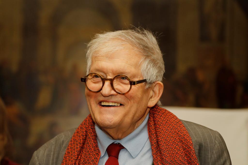 The artist David Hockney.