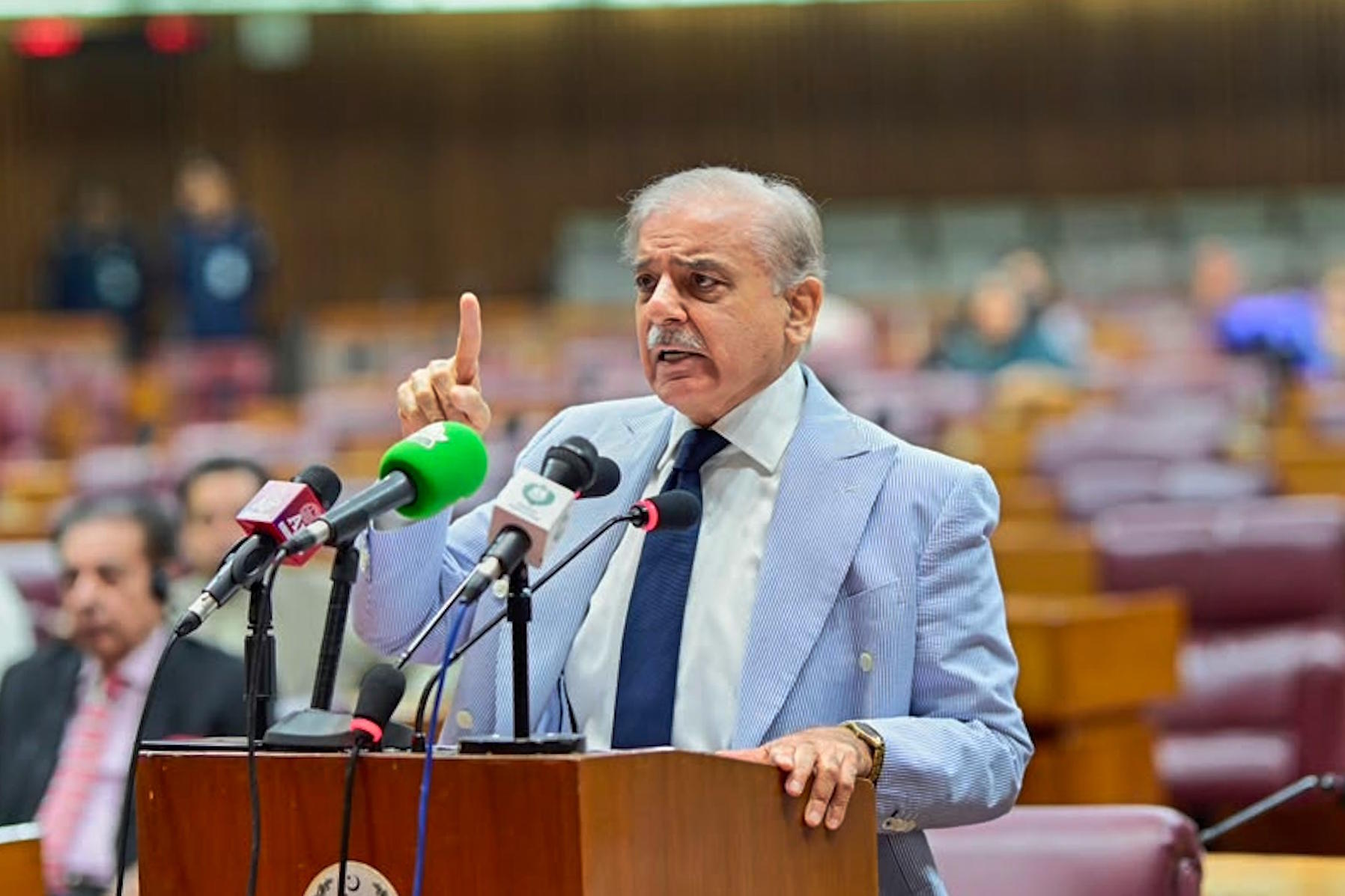 The Pakistan Prime Minister Office, Prime Minister Shehbaz Sharif.