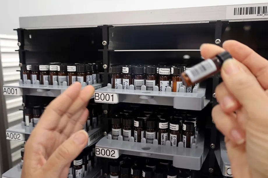 Chemical compounds analyzed in search of new therapeutic molecules.