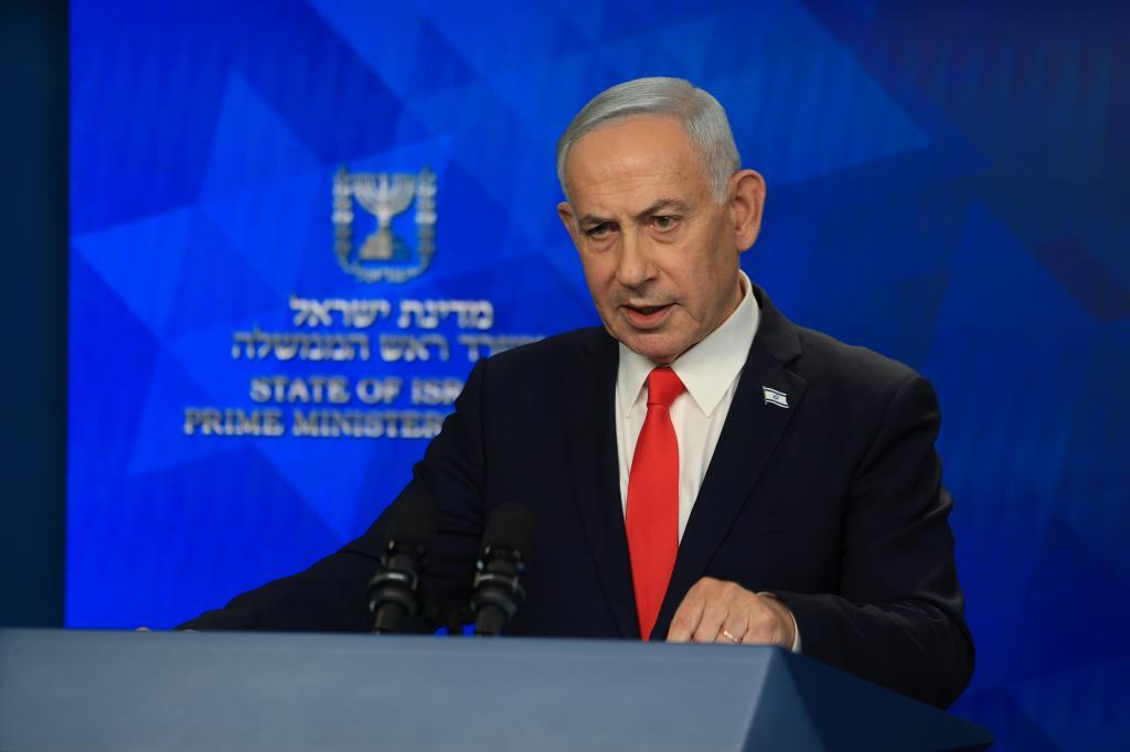 Israeli Prime Minister Benjamin Netanyahu.