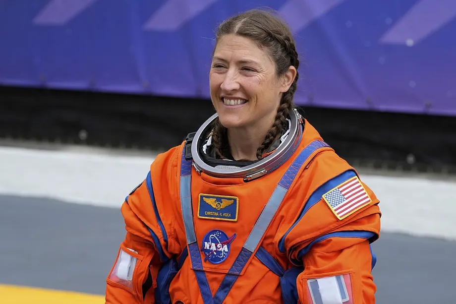 Astronaut Christina Koch.