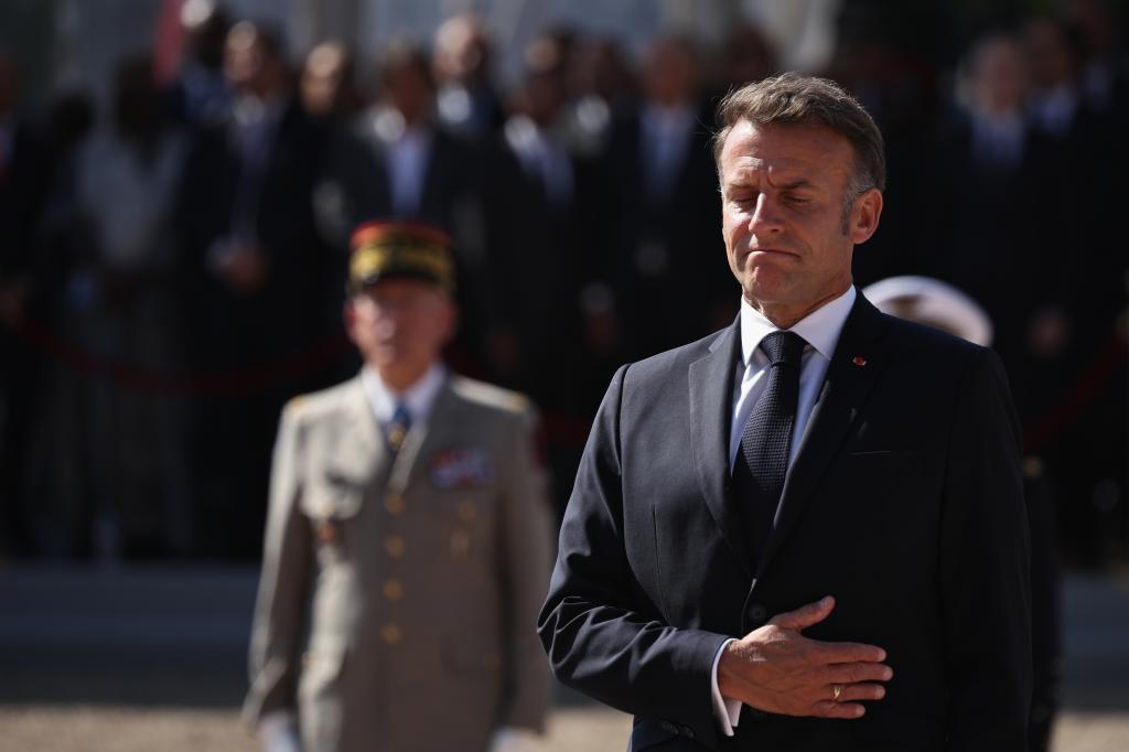 France's President Emmanuel Macron.