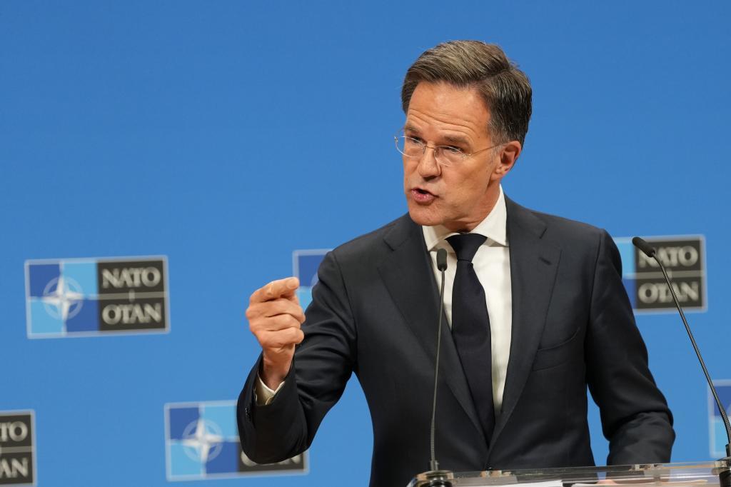 NATO Secretary General Mark Rutte.