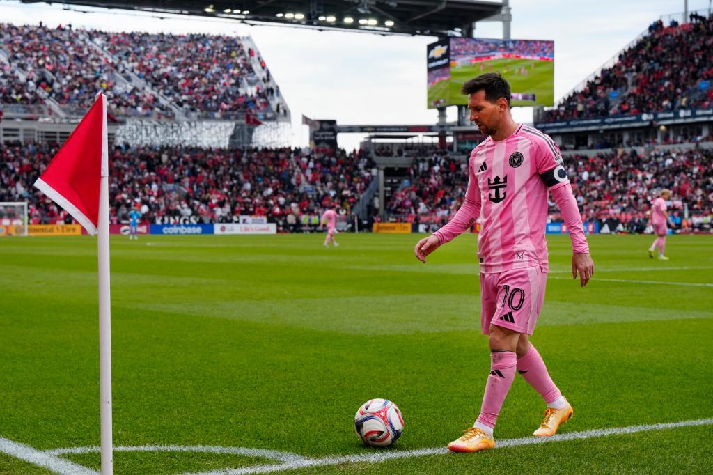Inter Miami CF midfielder Lionel Messi.