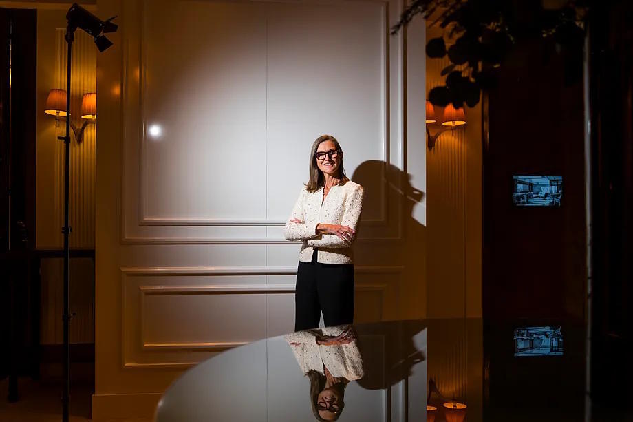The founder of Ark Invest, Cathie Wood.
