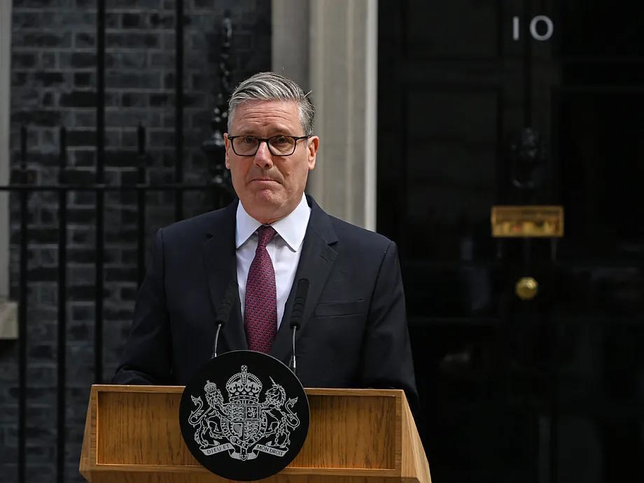 British Prime Minister Keir Starmer.