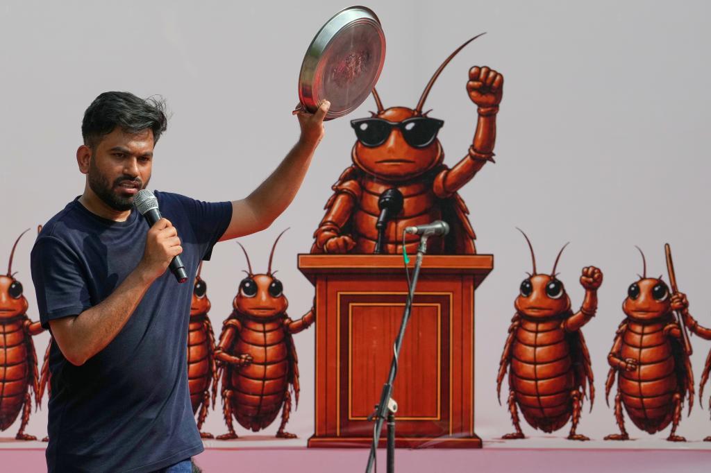 Abhijeet Dipke, founder of the Cockroach Janta Party