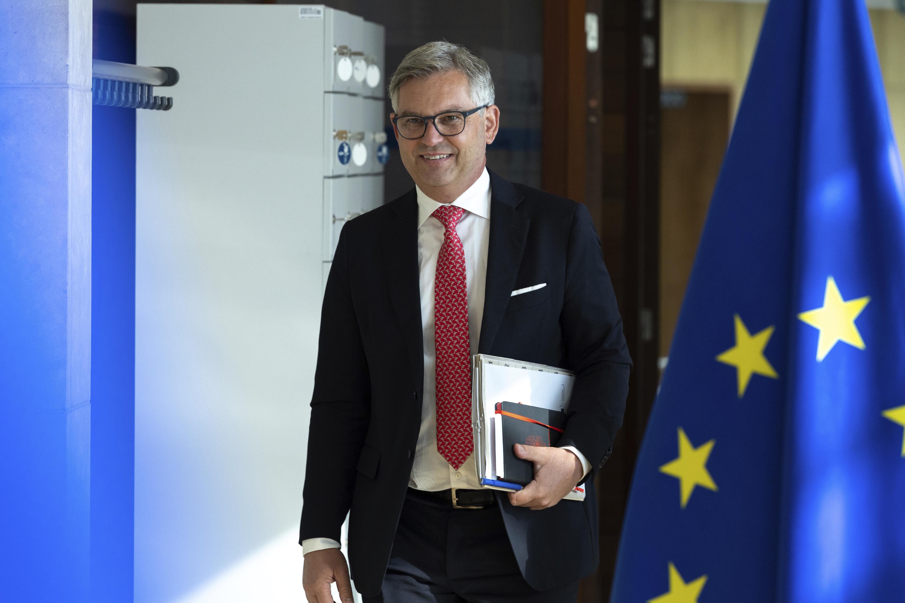 Magnus Brunner, the Commissioner of Interior Affairs.