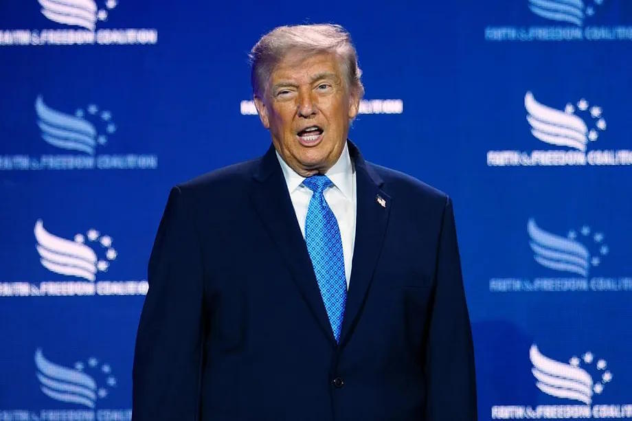 US President Donald Trump.
