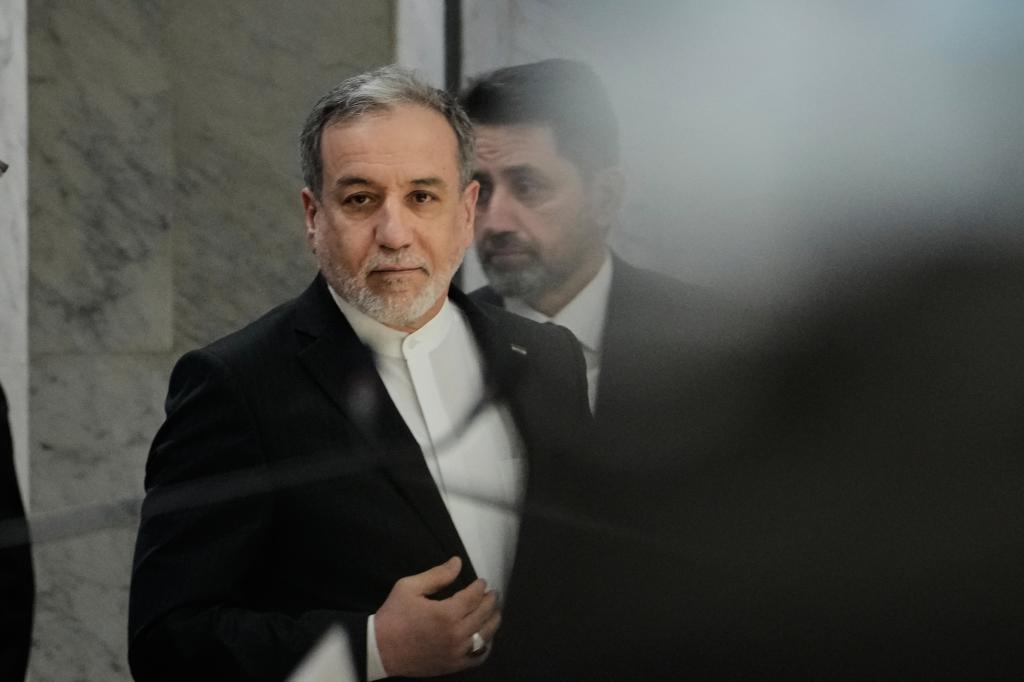Iranian Foreign Minister Abbas Araghchi.