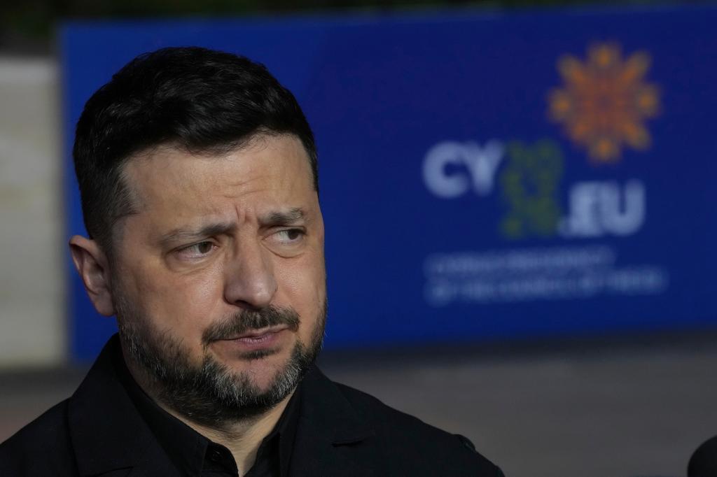 Ukraine's President Volodymyr Zelenskyy.