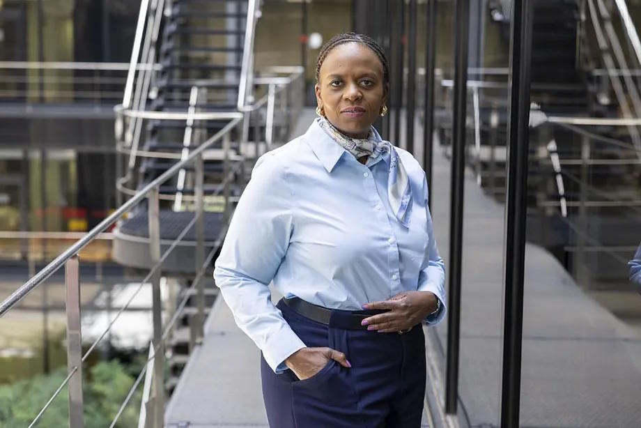 Sanda Ojiambo at the ICEX facilities in Madrid.