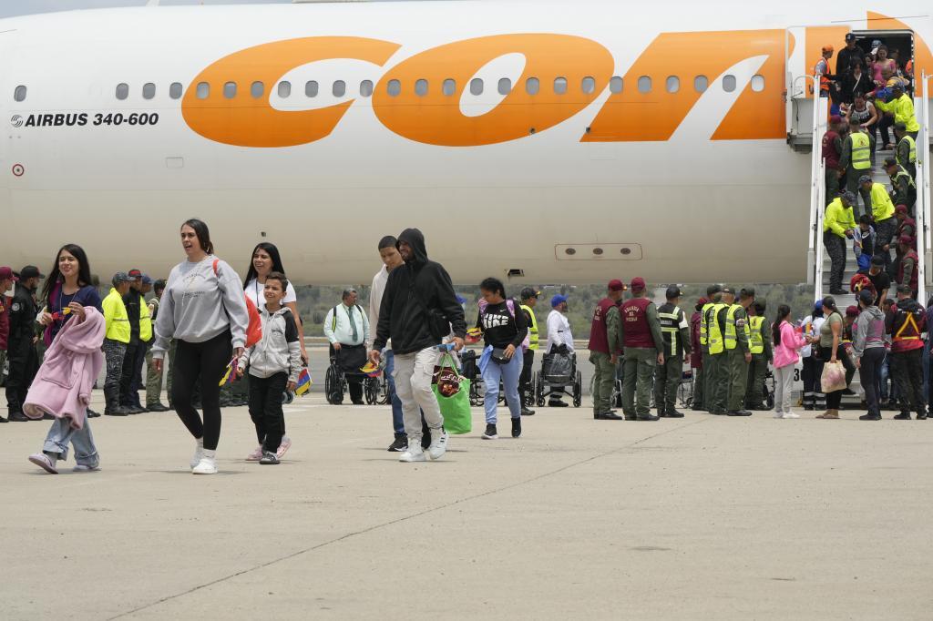 Simon Bolivar International Airport in Maiquetia, Venezuela,
