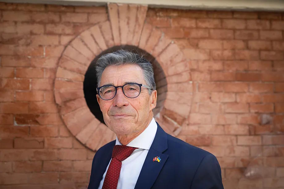 Former NATO Secretary General Rasmussen.