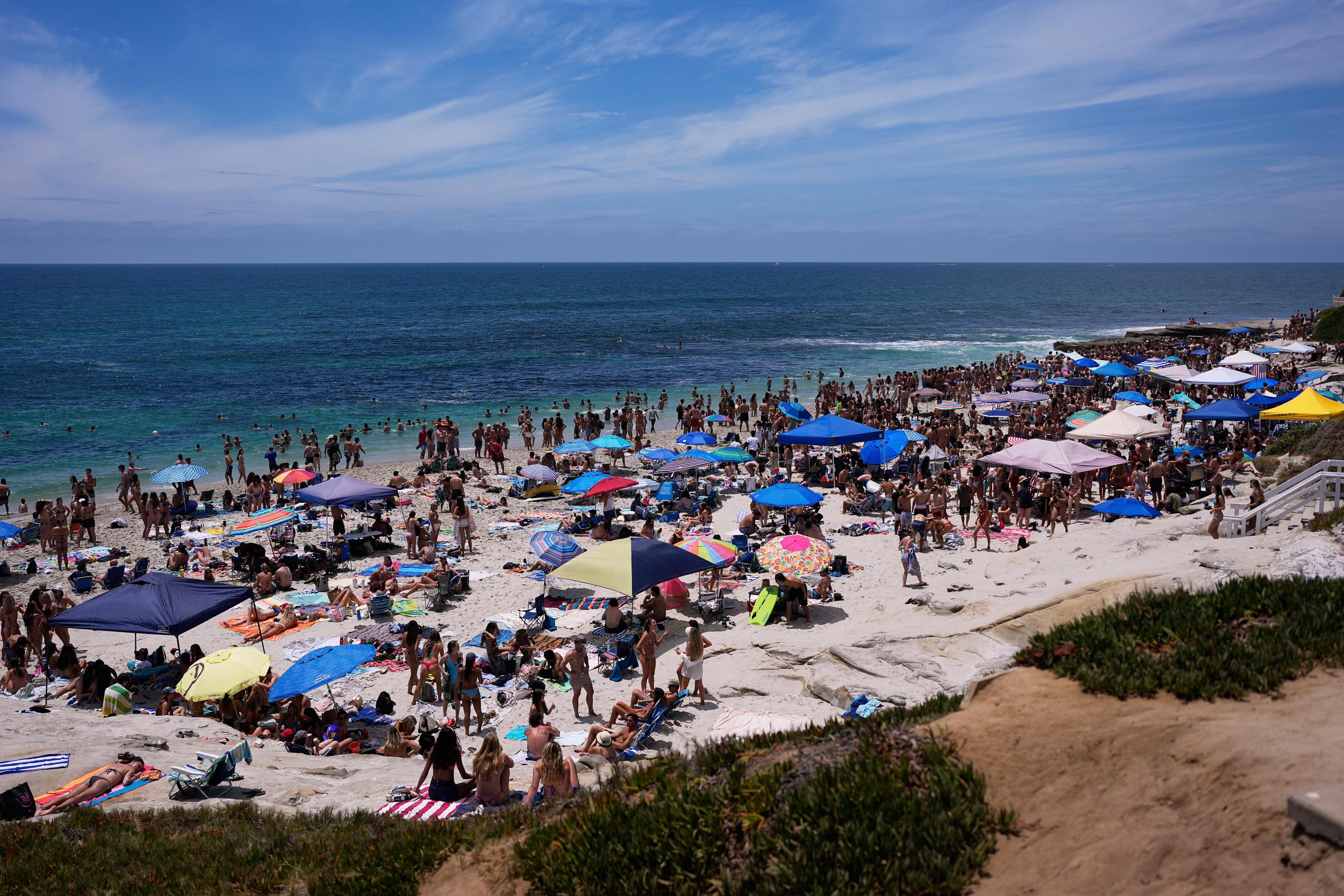Windandsea Beach in San Diego.