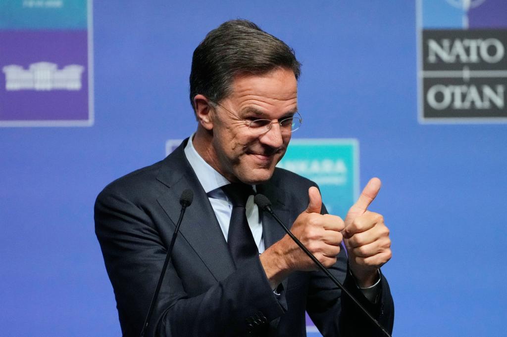 NATO Secretary General Mark Rutte.