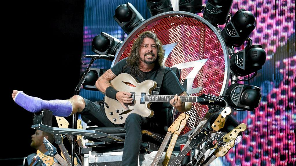 The Foo Fighters' Dave Grohl.