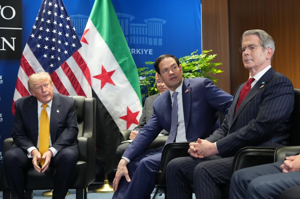U.S. secretary of the treasury Scott Bessent and U.S. Secretary of State Marco Rubio
