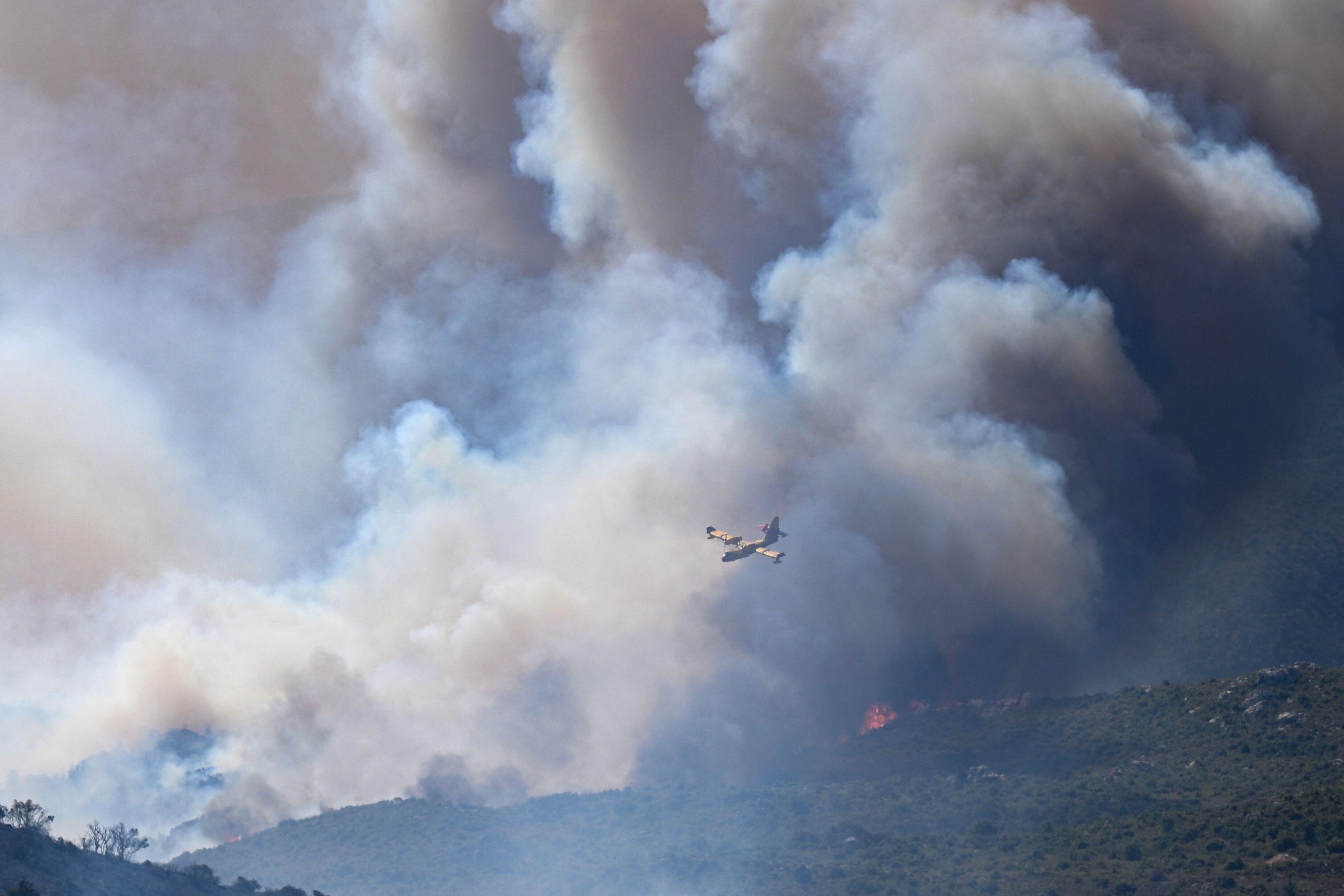 Twelve people die in the forest fire in Los Gallardos (Almer�a).