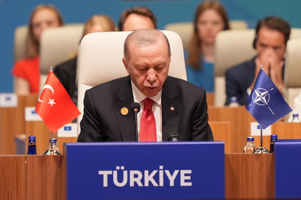 Turkish President Recep Tayyip Erdogan.