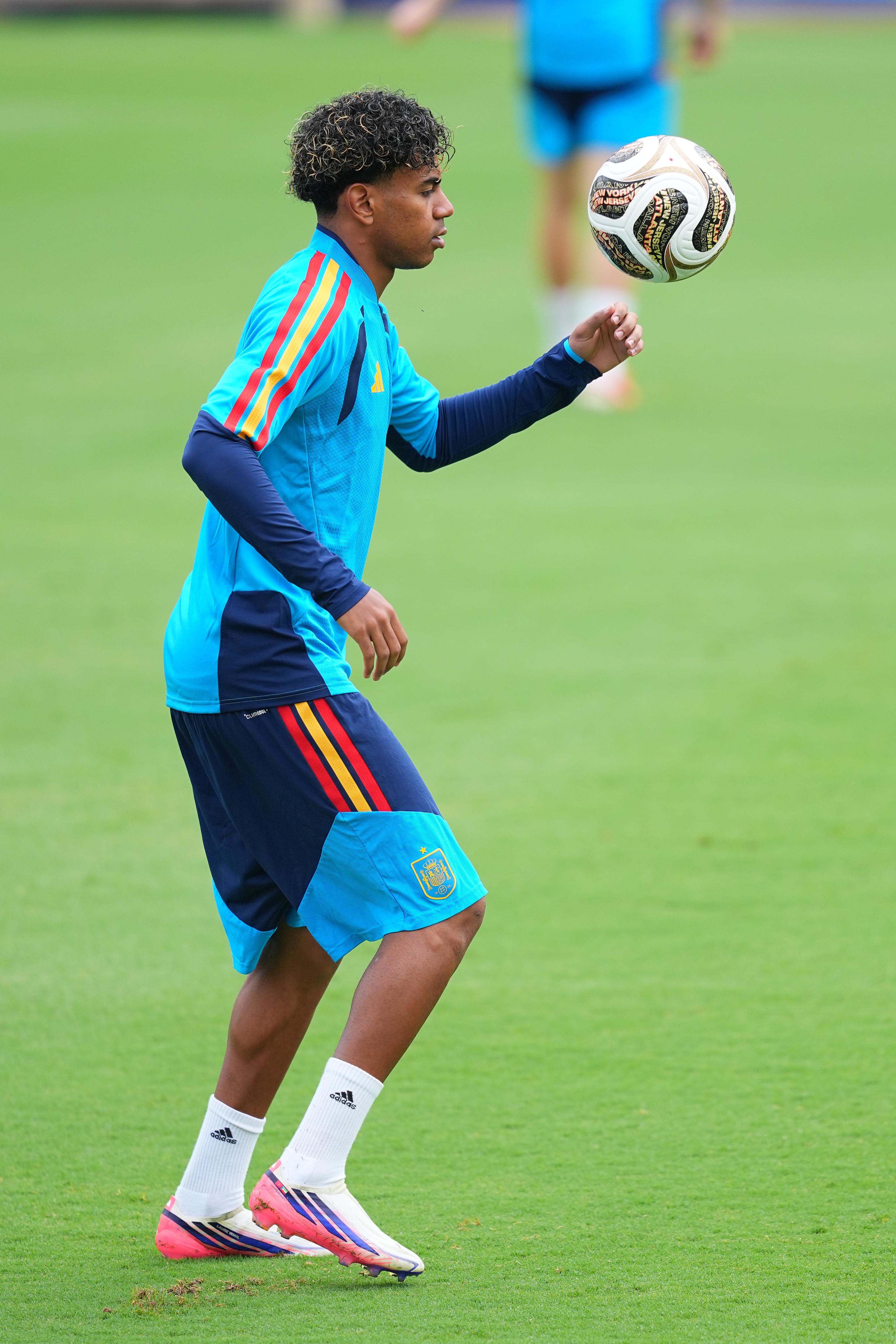 Spain's Lamine Yamal.