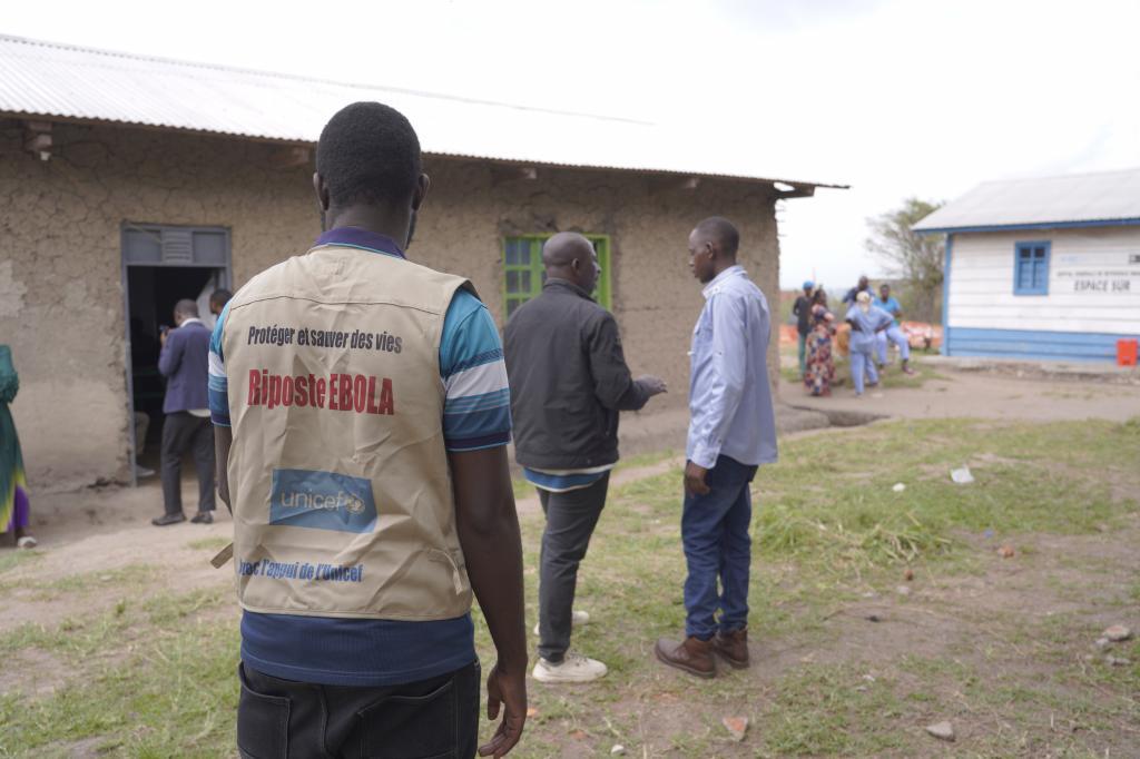 Workers at an Ebola treatment center go on strike over unpaid salaries and bonuses at Rwampara General Hospita