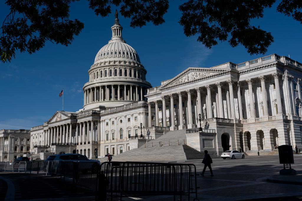 The Capitol is seen in Washington.