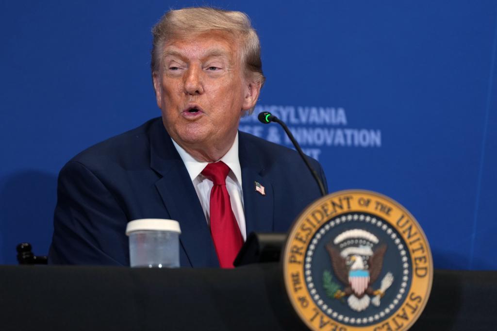 U.S. President Donald Trump.