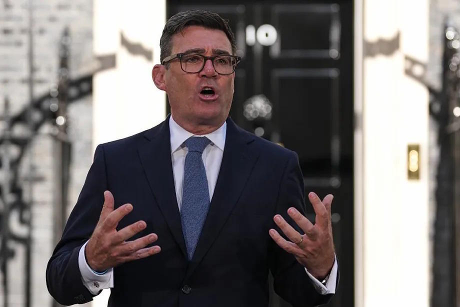 Burnham, this Monday at the official residence of the Prime Minister.