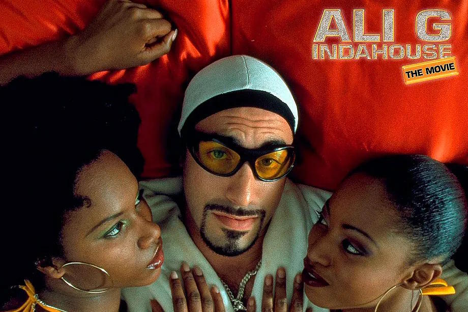 Ali G, played by actor Sacha Baron Cohen.