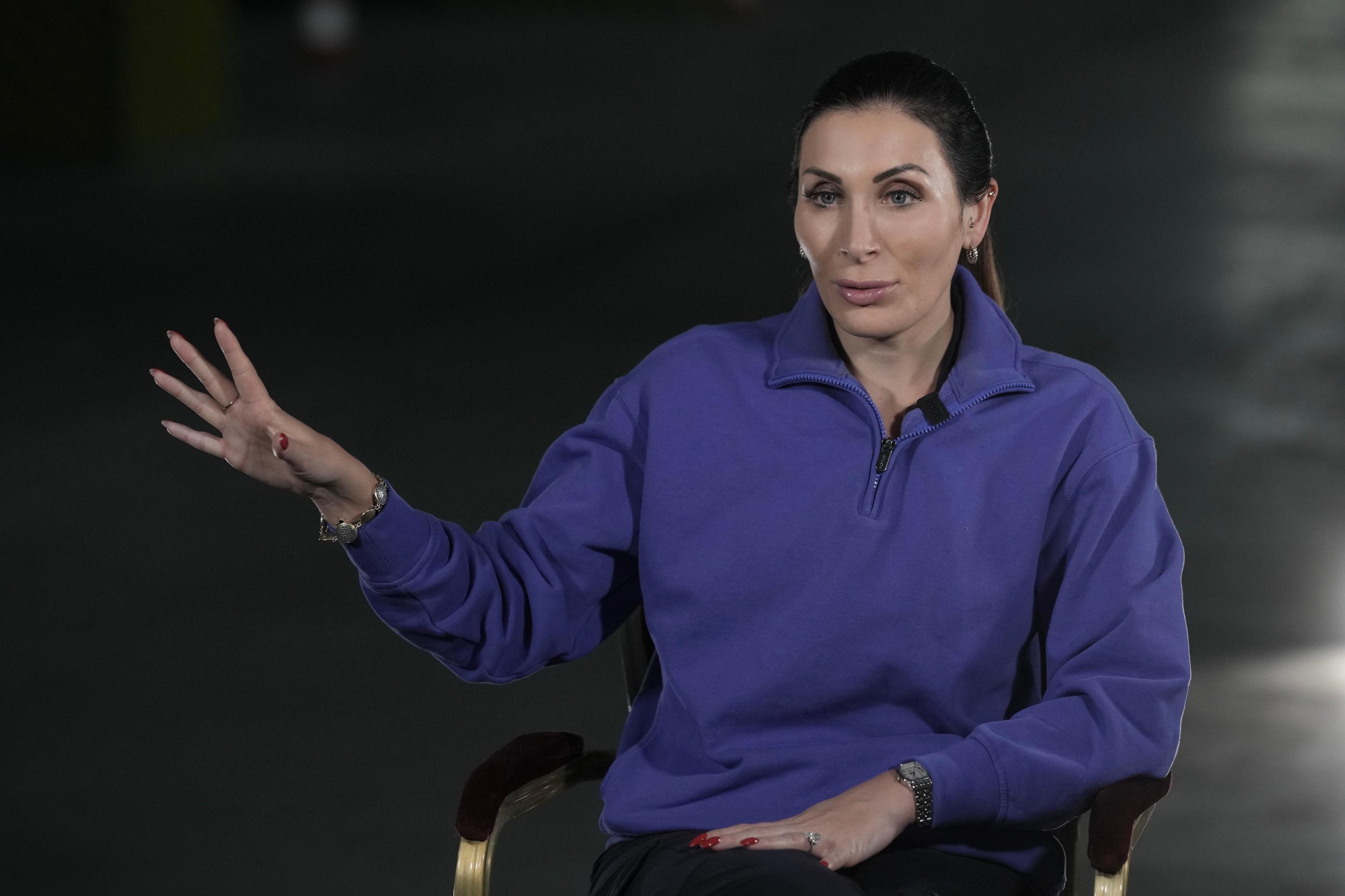 Laura Loomer, right-wing commentator and supporter of President Trump.