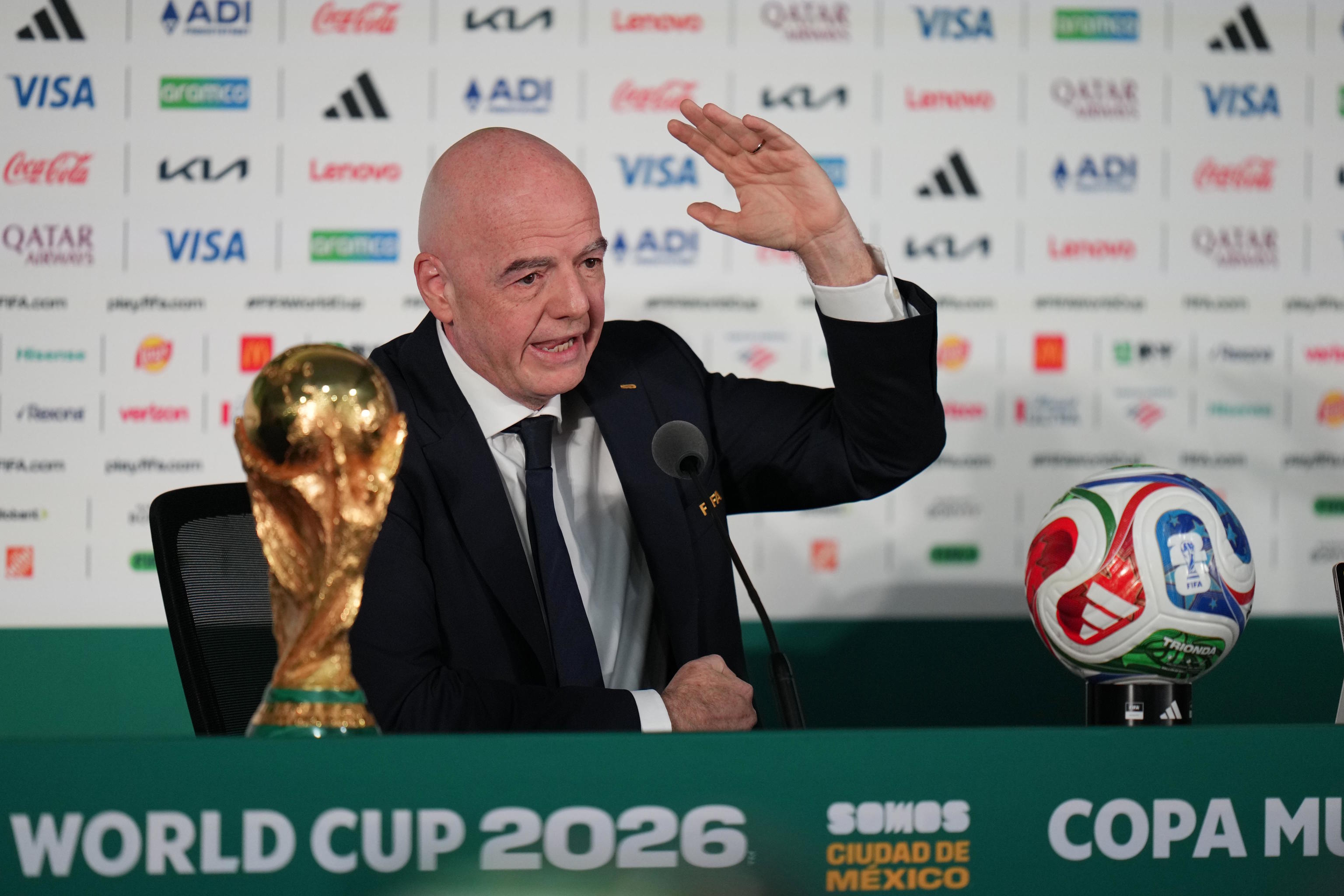 FIFA President Gianni Infantino.