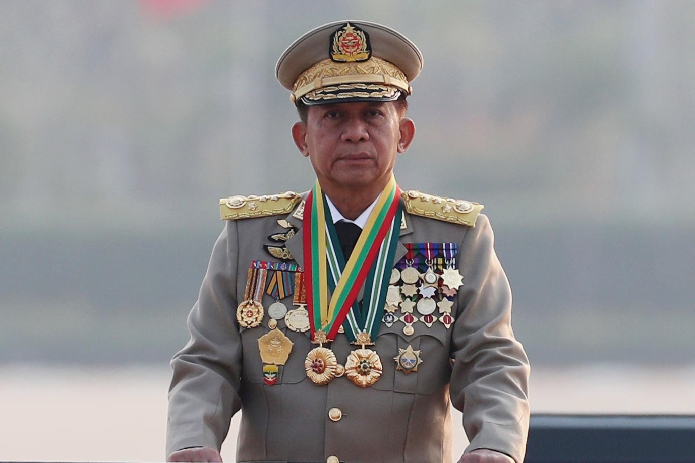 Myanmar's President, Min Aung Hlaing.