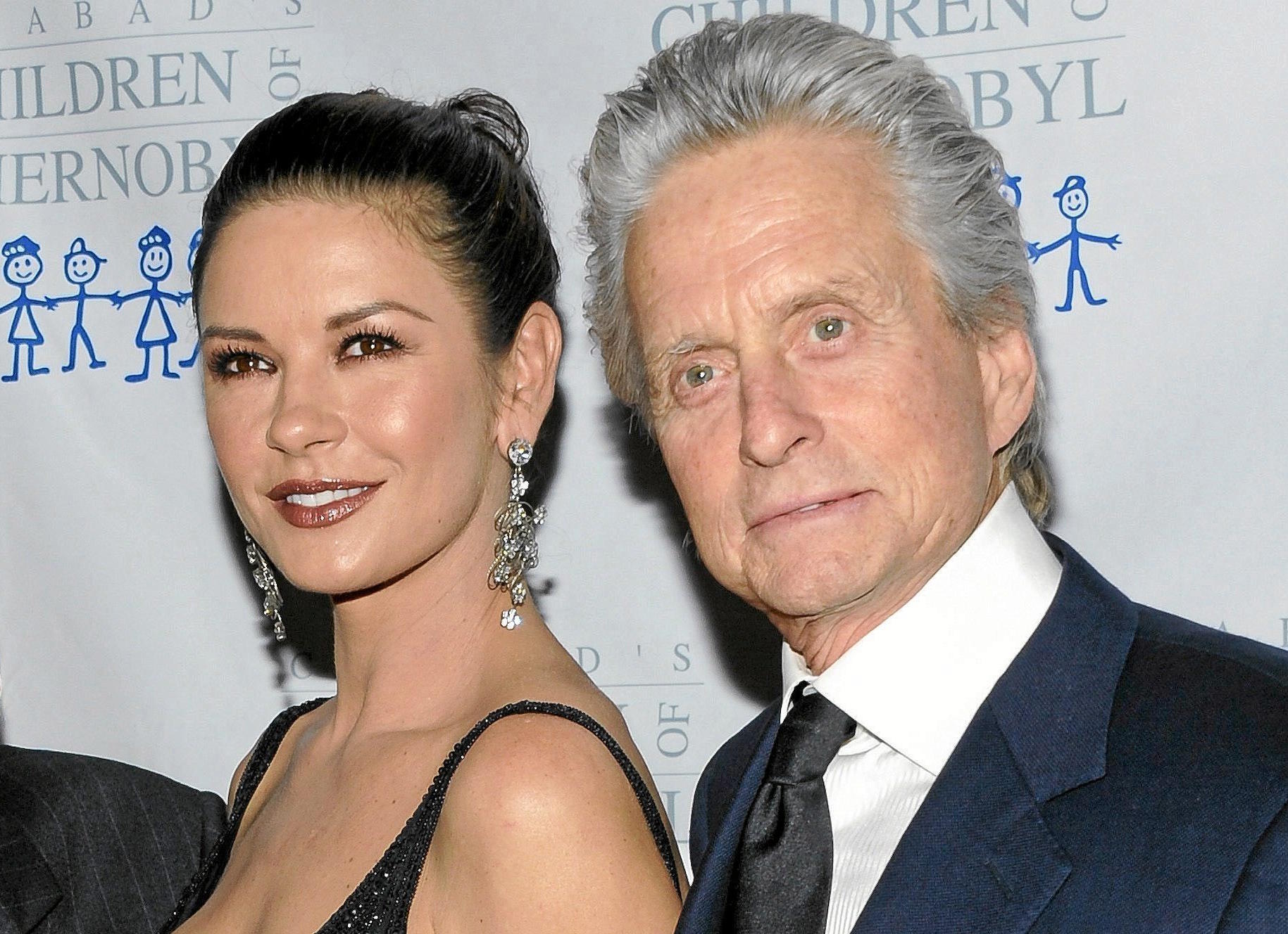 Catherine Zeta-Jones and Michael Douglas in 2011.