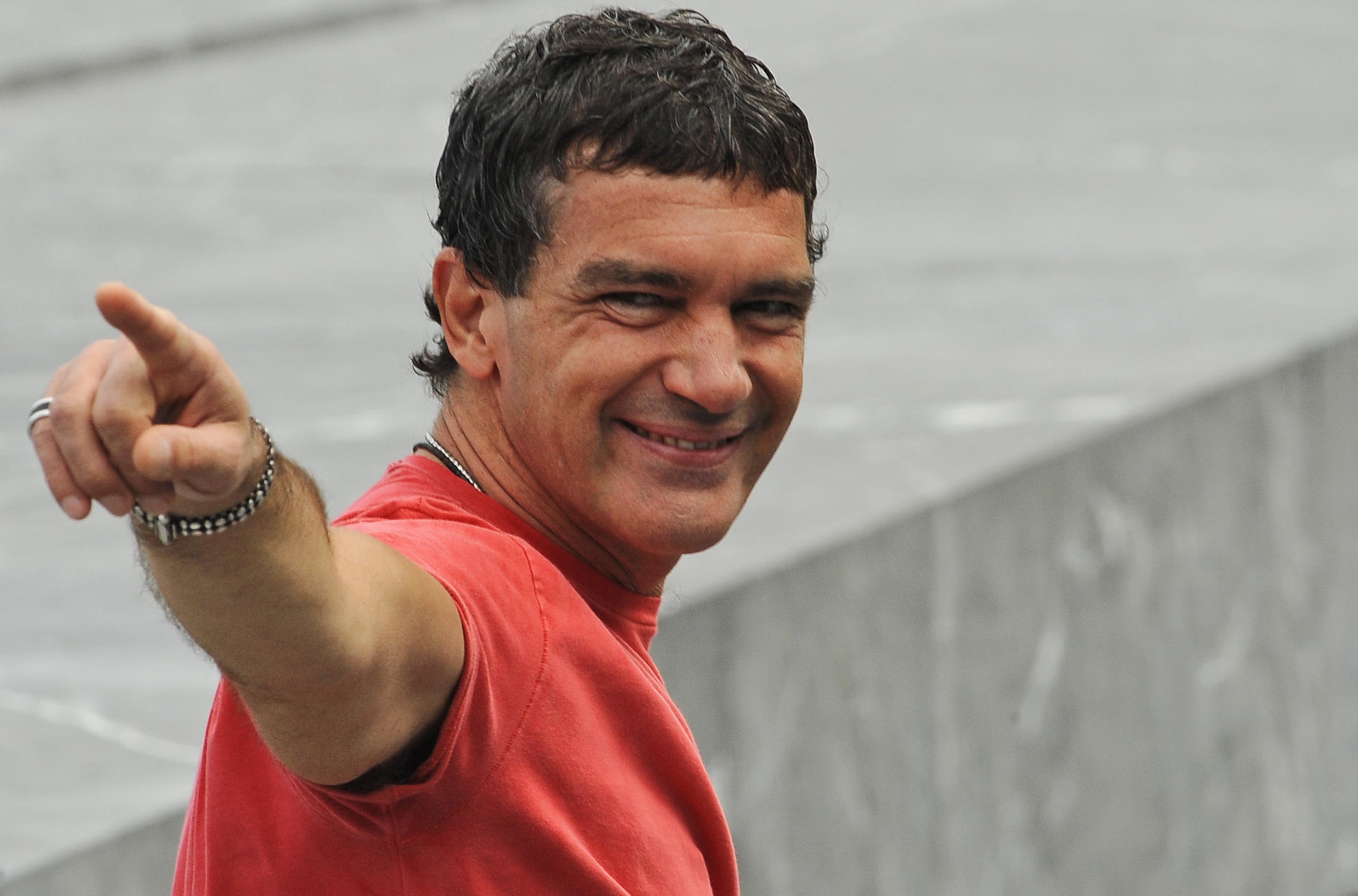 Antonio Banderas in a file picture in 2008.