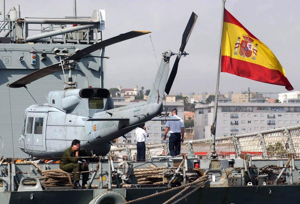 The Spanish Navy's frigate Numancia.
