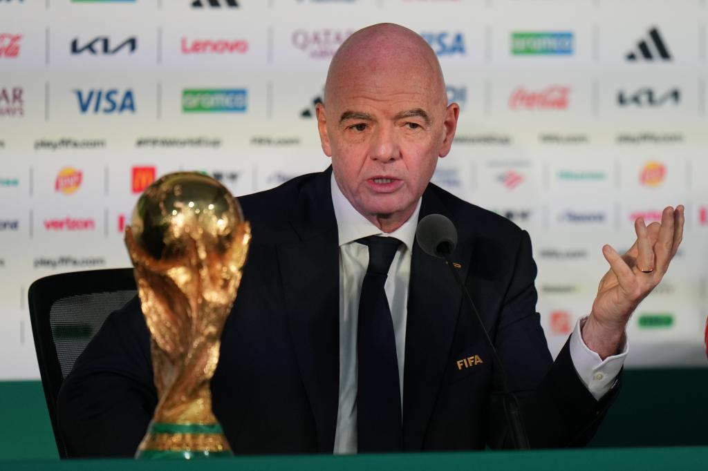 FIFA President Gianni Infantino.